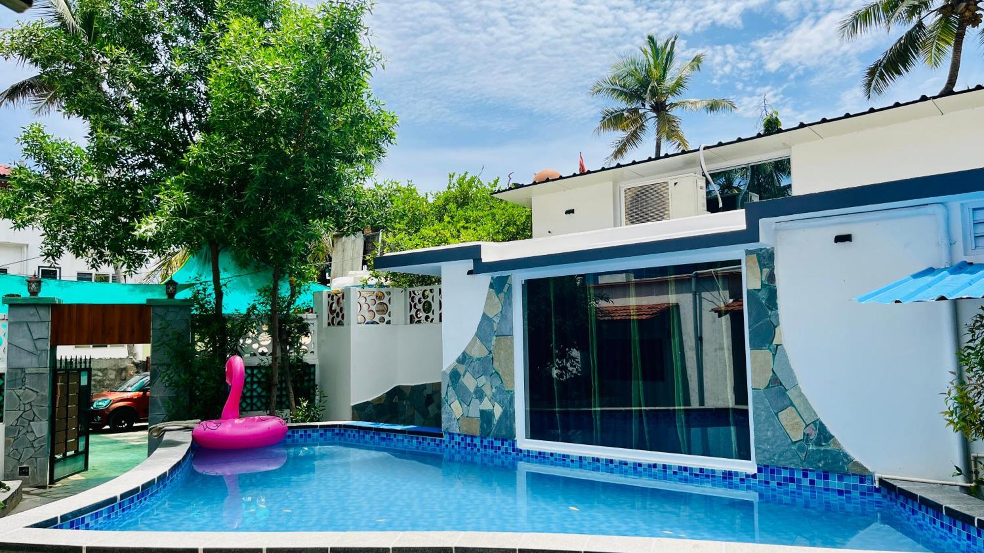 Mermaid Island Beach Resorts Pondicherry Exteriör bild